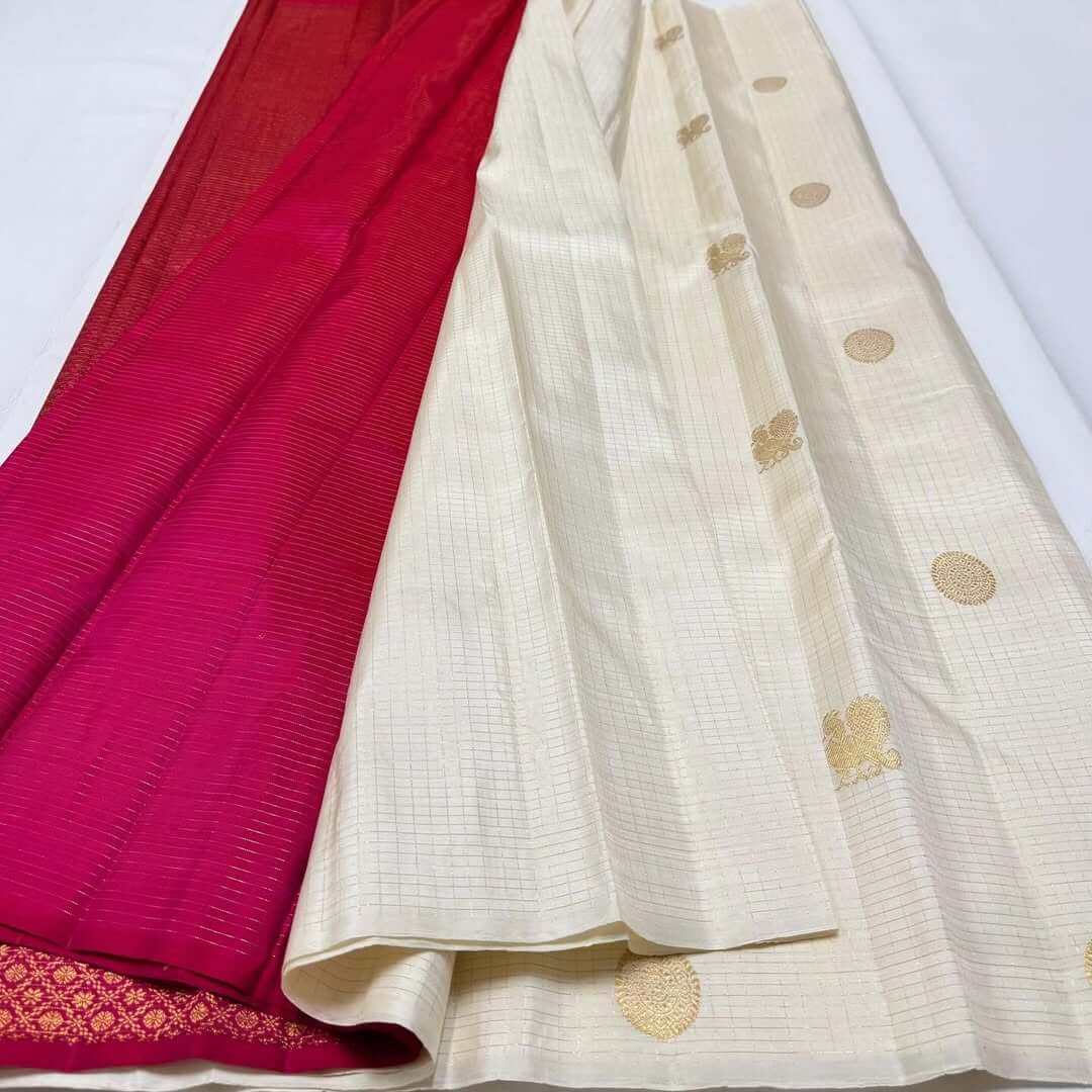 Imaginative Beige Soft Silk Saree With Murmurous Blouse Piece
