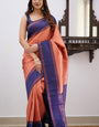 Desirable Pink Soft Silk Saree With Most Stunning Blouse Piece