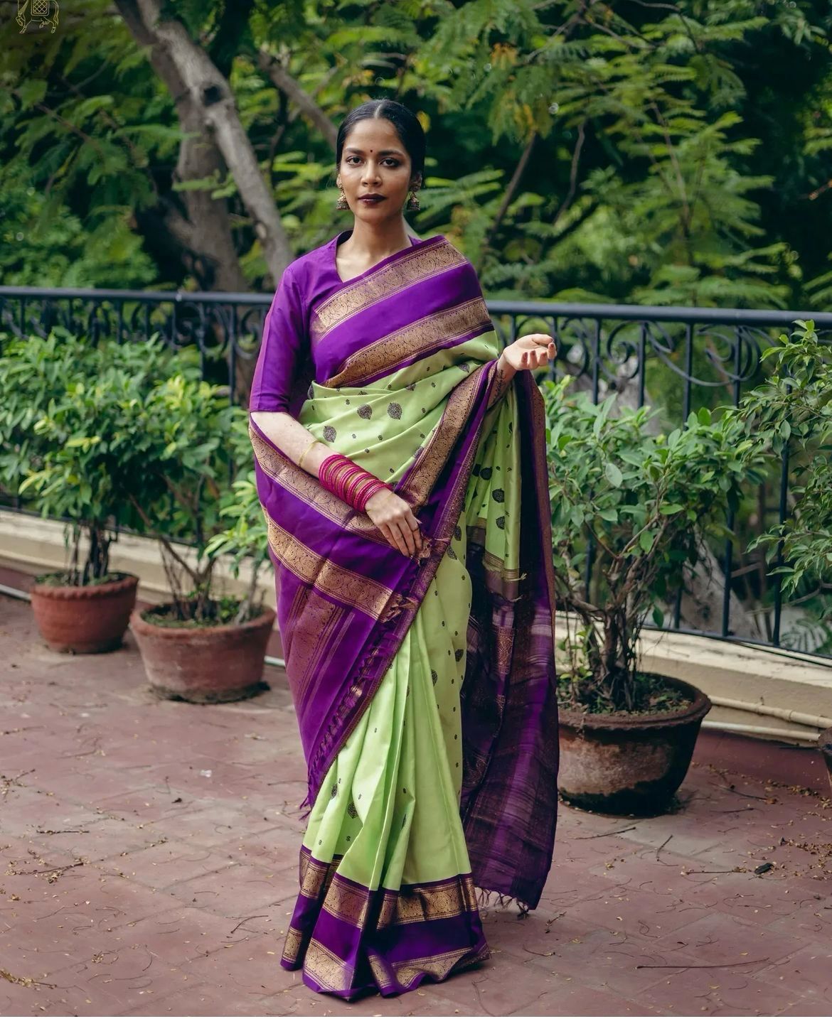 Tempting Pista Soft Silk Saree With Whimsical Blouse Piece