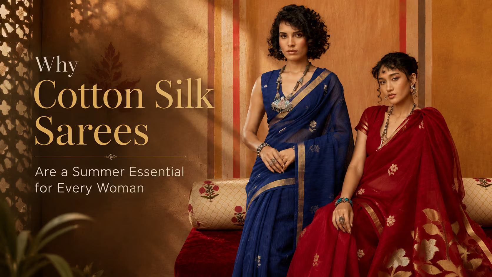 Cotton Silk Saree Summer Collection 2025 - Lajree Designer