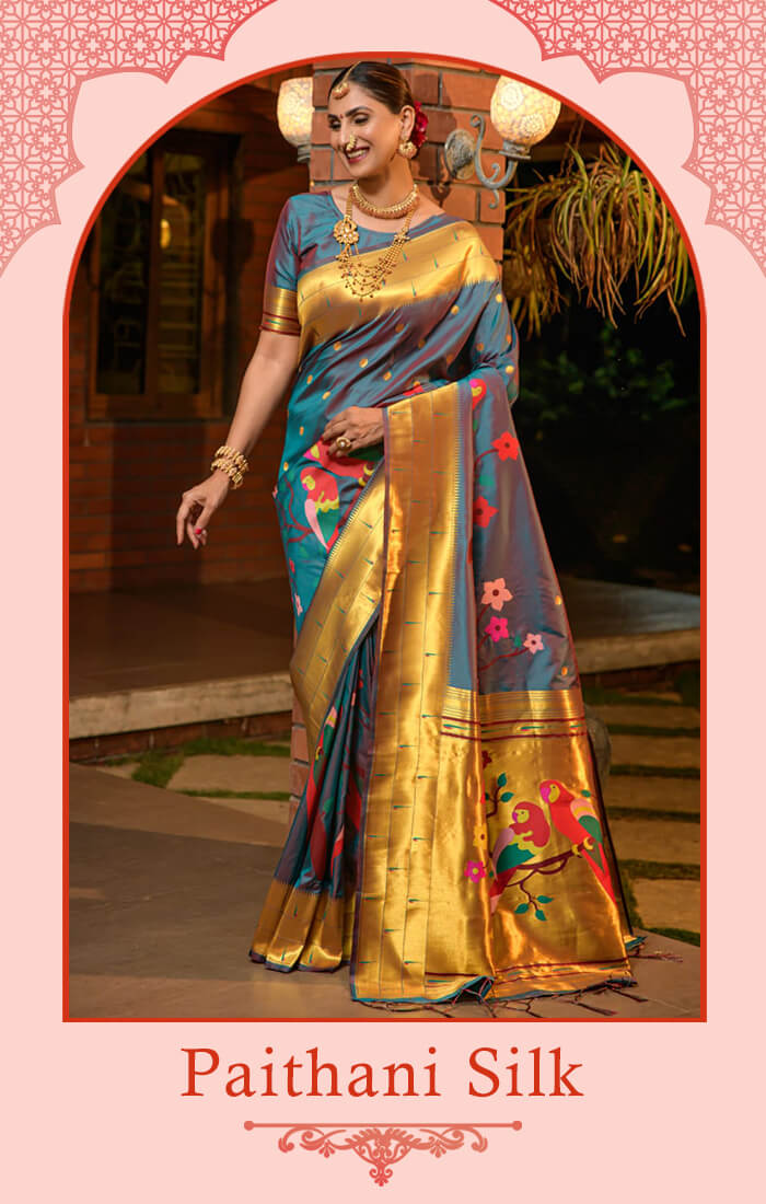 Buy Paithani Sarees online | Wedding Saree at best prices | OnlyPaithani