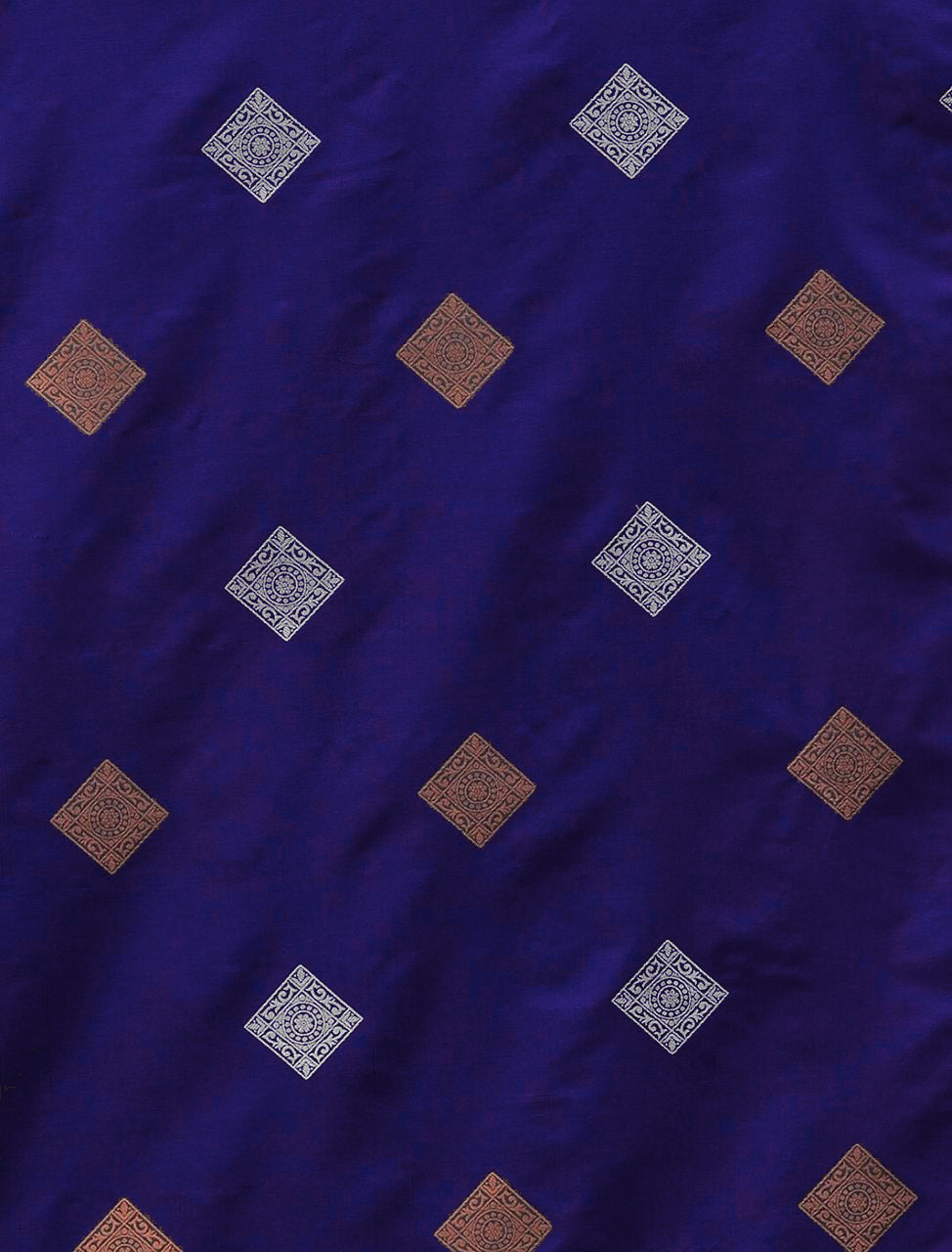 Incredible Royal Blue Soft Silk Saree With Devastating Blouse Piece