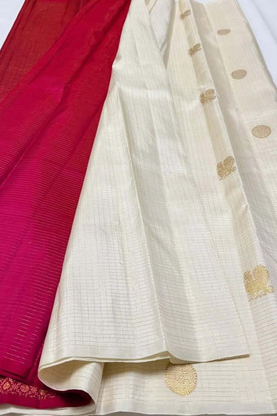 Imaginative Beige Soft Silk Saree With Murmurous Blouse Piece