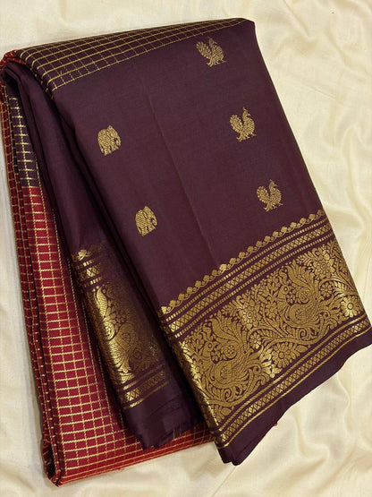 Precious Orange Soft Silk Saree With Dulcet Blouse Piece