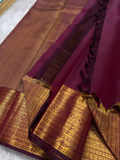 Evocative Purple Soft Banarasi Silk Saree With Captivating Blouse Piece