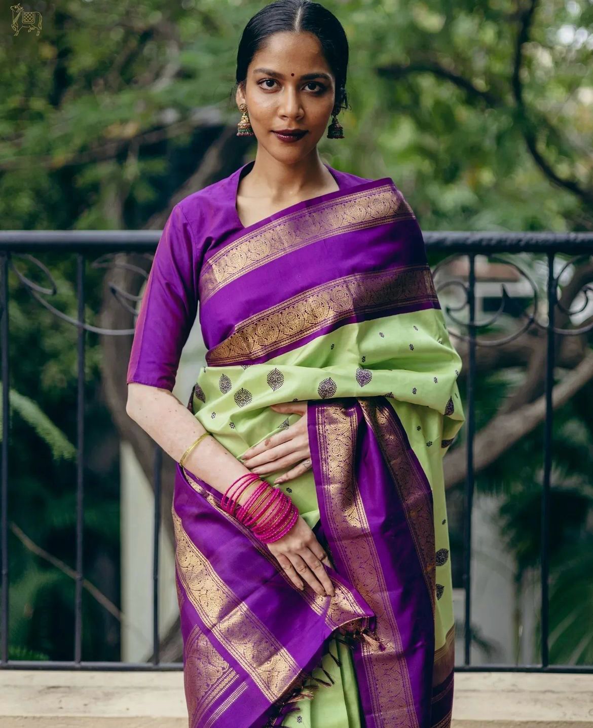 Tempting Pista Soft Silk Saree With Whimsical Blouse Piece