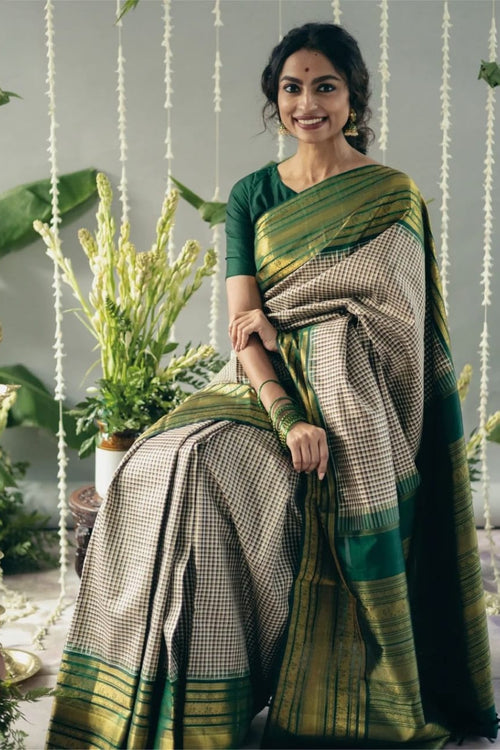 Load image into Gallery viewer, Glamorous Grey Soft Silk Saree With Dulcet Blouse Piece
