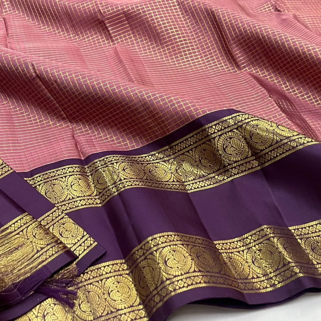Scrumptious Peach Soft Silk Saree With Impressive Blouse Piece
