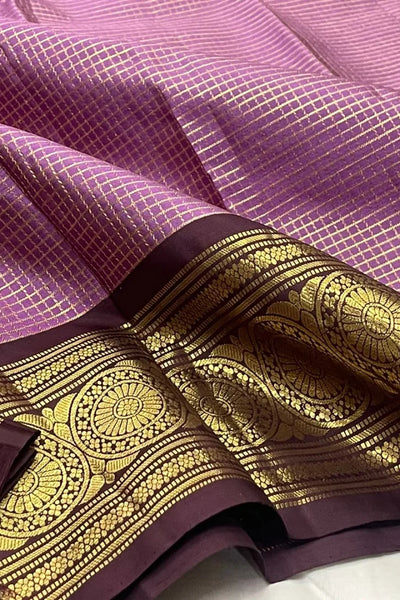 Epiphany Pink Soft Silk Saree With Allure Blouse Piece