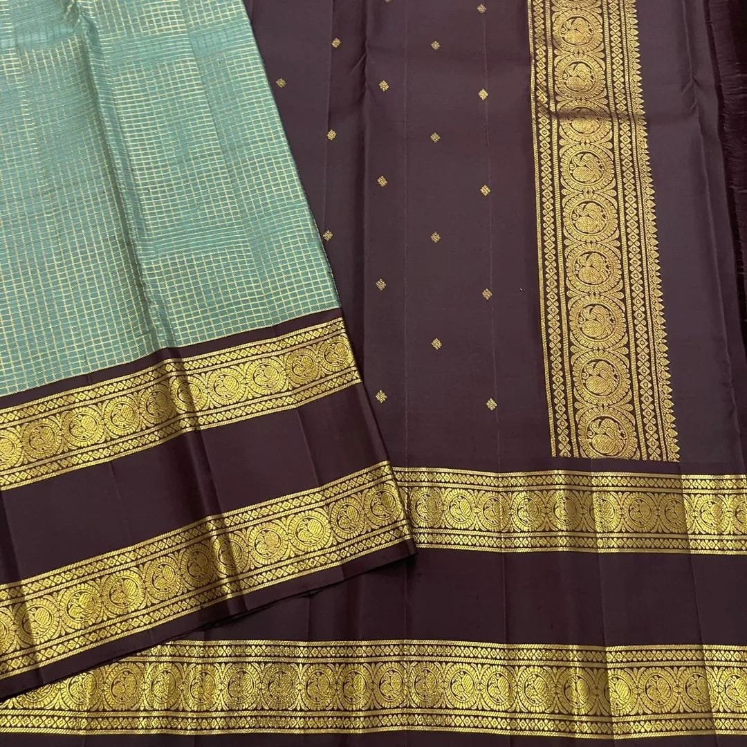 Enticing Firozi Soft Silk Saree With Gratifying Blouse Piece