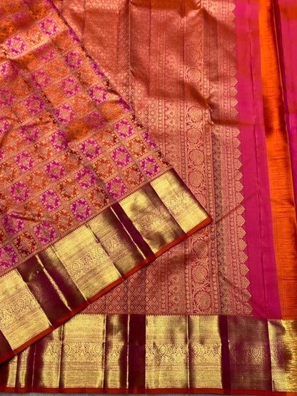 Breathtaking Red Soft Banarasi Silk Saree With Scrupulous Blouse Piece