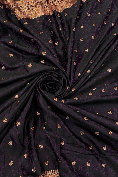 Load image into Gallery viewer, Prettiest Wine Soft Banarasi Silk Saree With Exquisite Blouse Piece
