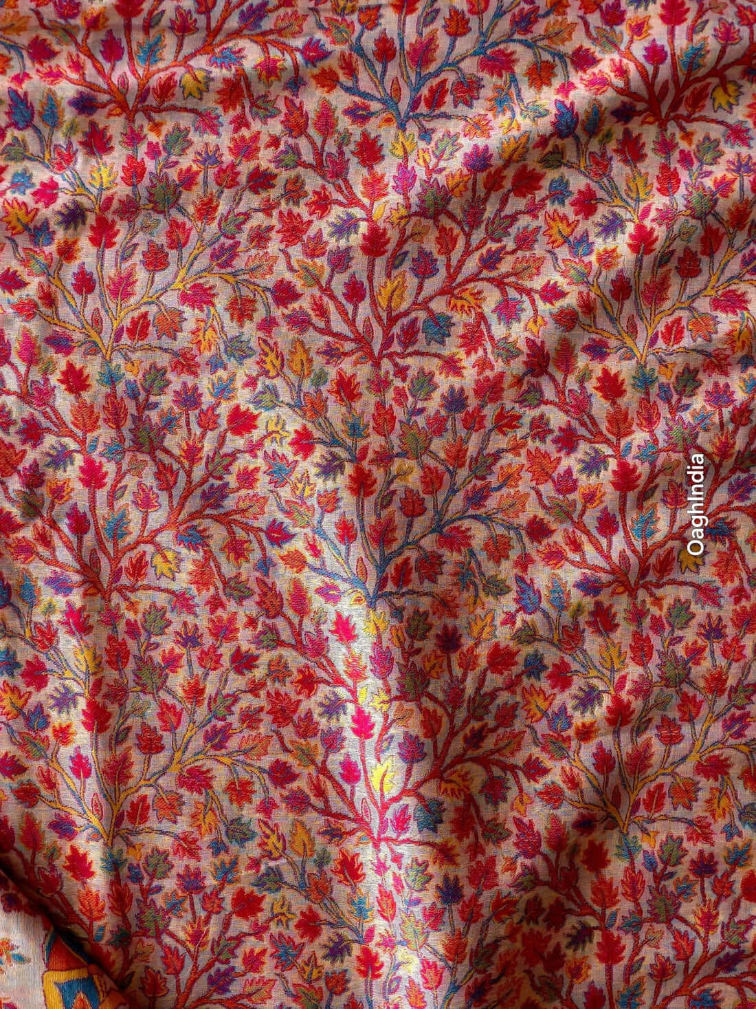 Petrichor Beige Pashmina Saree With Ideal Blouse Piece