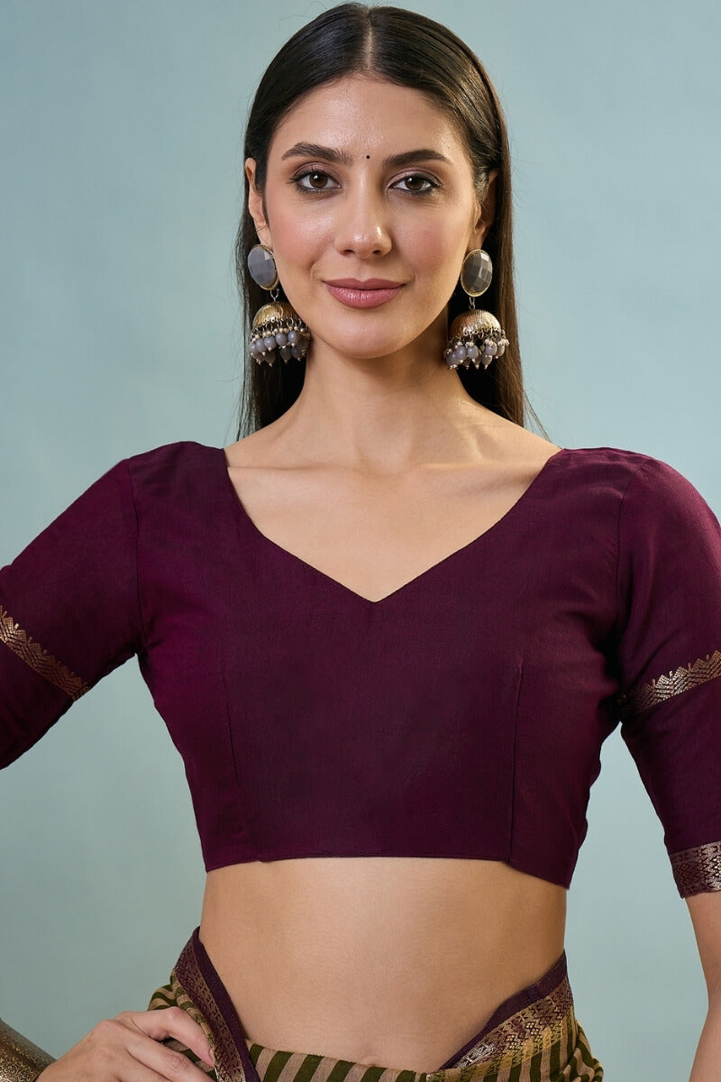 Felicitous Green Printed Cotton Silk Saree With Eye-catching Blouse Piece