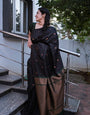 Elision Black Soft Silk Saree With Comely Blouse Piece