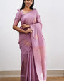 Scintilla Baby Pink Soft Silk Saree With Devastating Blouse Piece