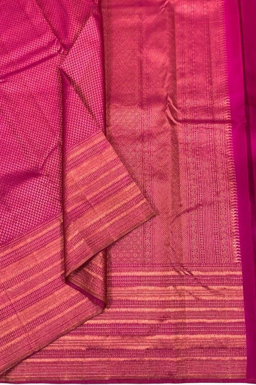 Load image into Gallery viewer, Imaginative Dark Pink Soft Silk Saree With Zephyr Blouse Piece
