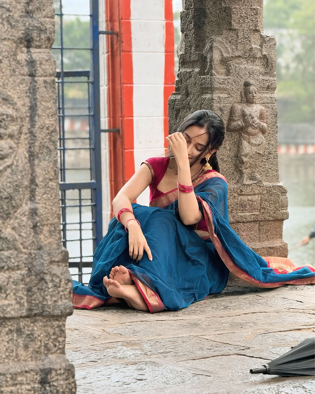 Impressive Blue Soft Silk Saree With Deserving Blouse Piece