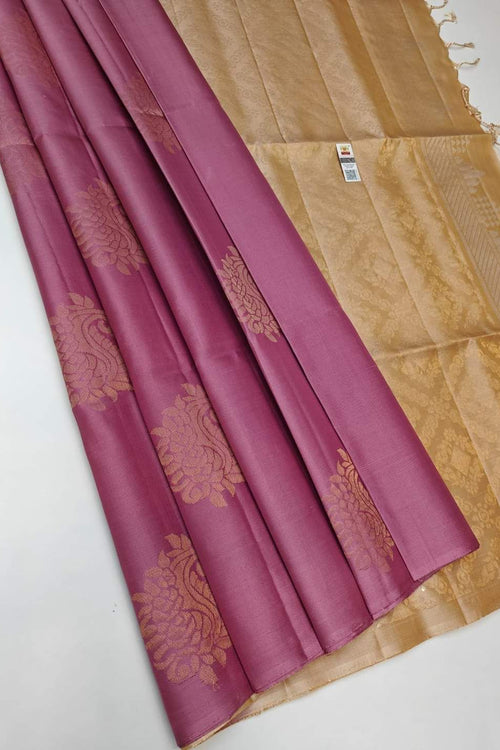 Load image into Gallery viewer, Unique Pink Soft Silk Saree With Attractive Blouse Piece

