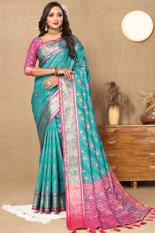 Load image into Gallery viewer, Redolent Friozi Soft Banarasi Silk Saree With Sumptuous Blouse Piece
