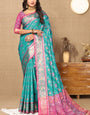 Redolent Friozi Soft Banarasi Silk Saree With Sumptuous Blouse Piece