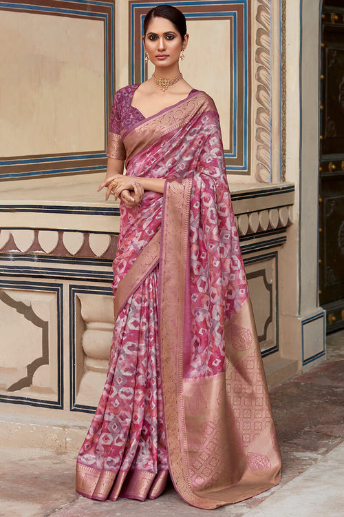 Load image into Gallery viewer, Sumptuous Wine Digital Printed Soft Silk Saree With Piquant Blouse Piece
