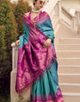 Enchanting Friozi Soft Banarasi Silk Saree With Imaginative Blouse Piece