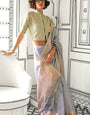 Luxuriant Grey Soft Silk Saree With Vivacious Blouse Piece