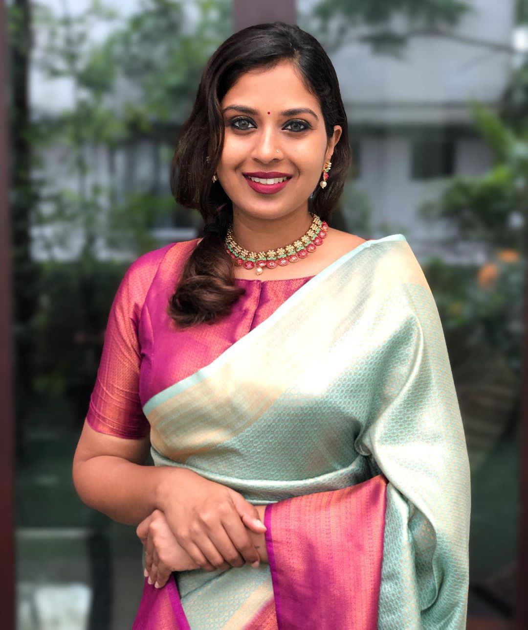 Admirable Sea Green Soft Silk Saree With Angelic Blouse Piece