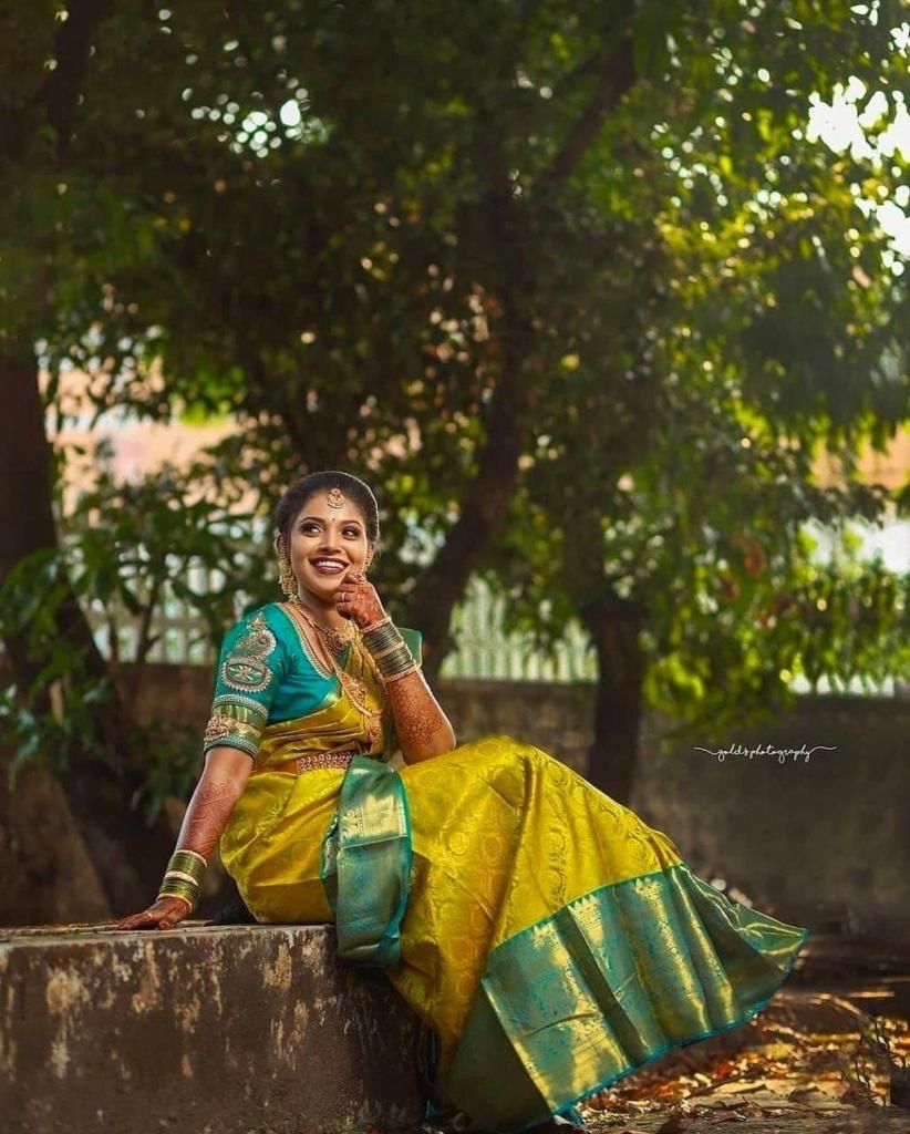 Magnetic Yellow Soft Banarasi Silk Saree With Scintilla Blouse Piece