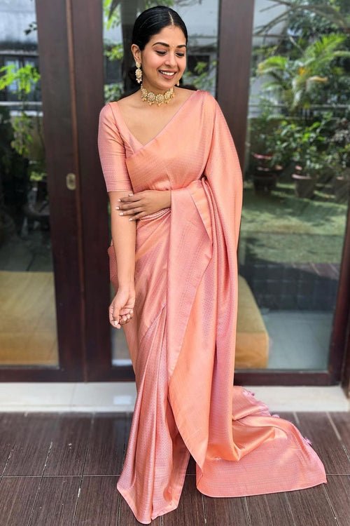 Pink Saree Farewell Saree Pinterest Divine Pink Soft Silk Saree