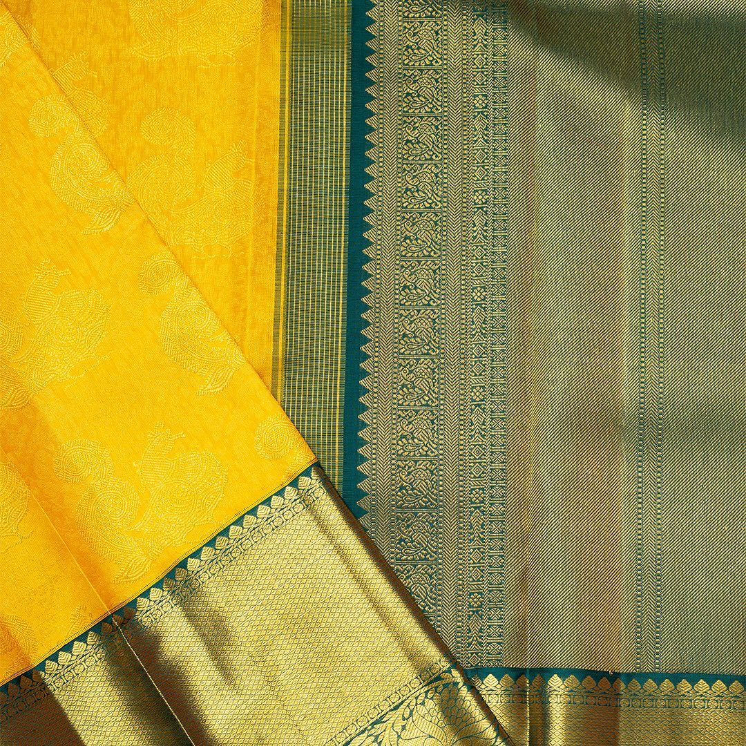 Blissful Yellow Soft Banarasi Silk Saree With Flattering Two Blouse Piece