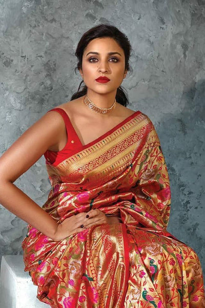 Buy Off White Sarees for Women by Saree Mall Online | Ajio.com